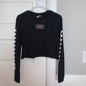 Vans cropped long sleeve T-shirt